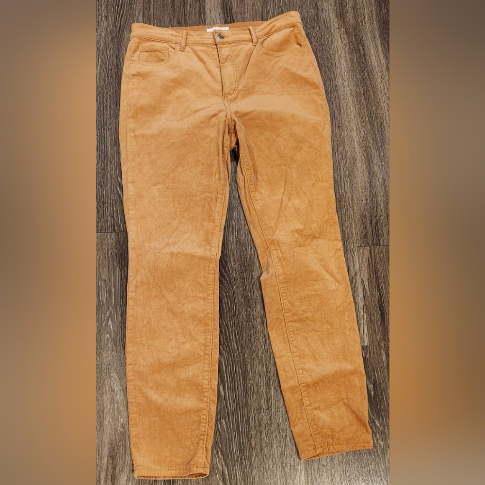 LOFT Camel Brown Corduroy